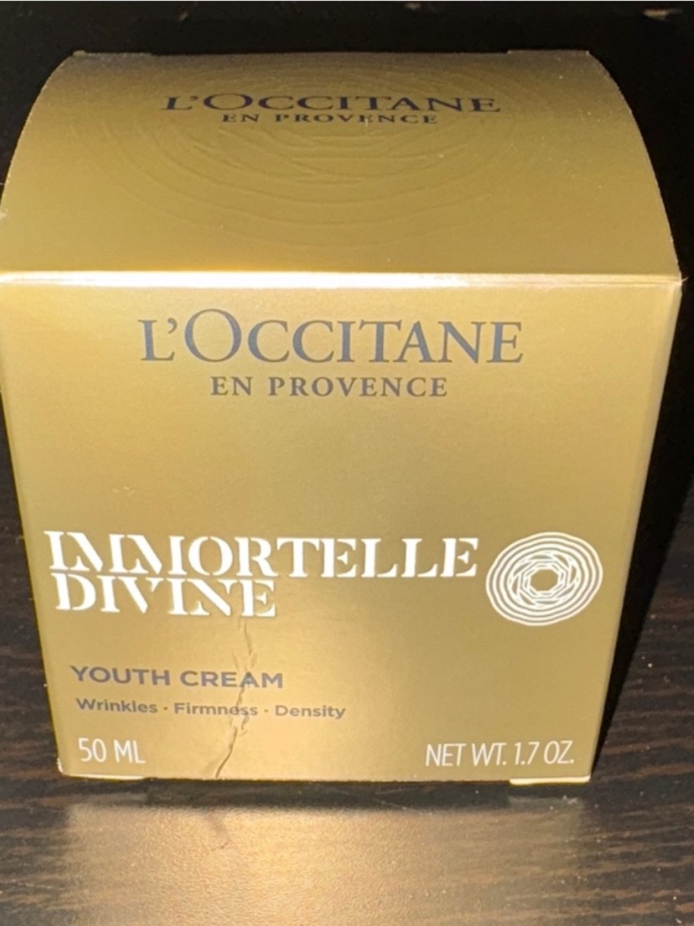 L'OCCITANE Immortelle Divine Youth Cream - Yellow and Gold